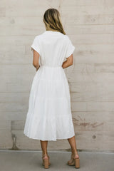 Nadira Tiered Midi Dress - Final Sale