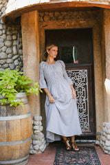 Kenny Stripe Smocked Maxi Dress - FINAL SALE