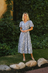 Kaylani Floral Midi Dress - Final Sale