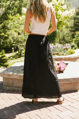 Eliza Textured Maxi Skirt - Final Sale