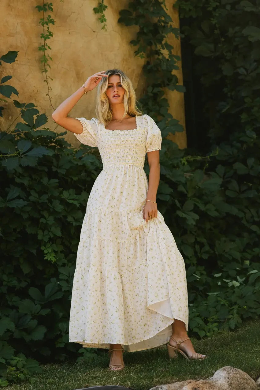 Sloane Smocked Maxi Dress - Final Sale