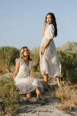 Isn'T It Lovely Dress In Cream - Final Sale