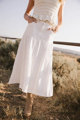 Luella Denim Midi Skirt - Final Sale