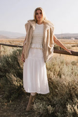 Luella Denim Midi Skirt - Final Sale