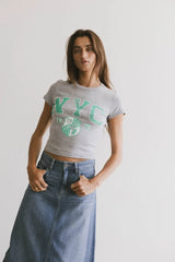 Nyc Athletic Baby Tee - Final Sale