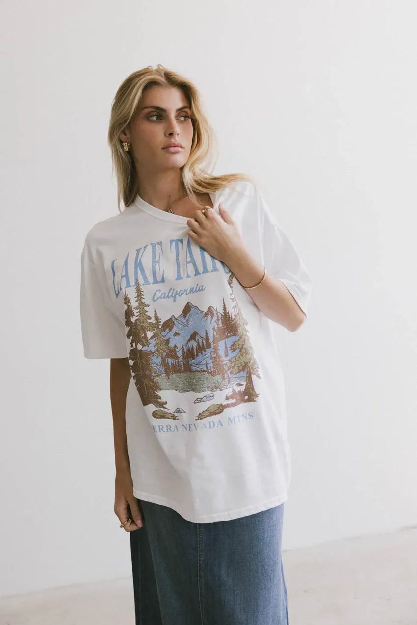 Lake Tahoe Graphic Tee - FINAL SALE