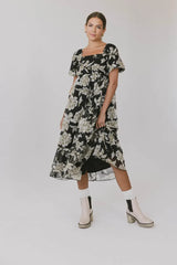 Olivera Floral Midi Dress - FINAL SALE