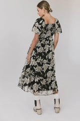 Olivera Floral Midi Dress - Final Sale