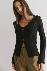 Missy Sheer Button Up - Final Sale