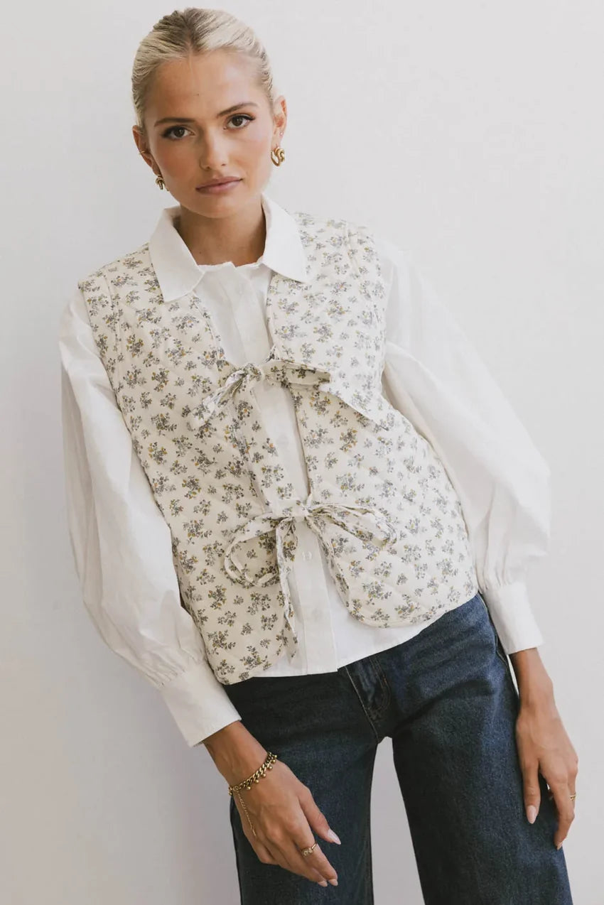 Opal Quilted Vest - Final Sale