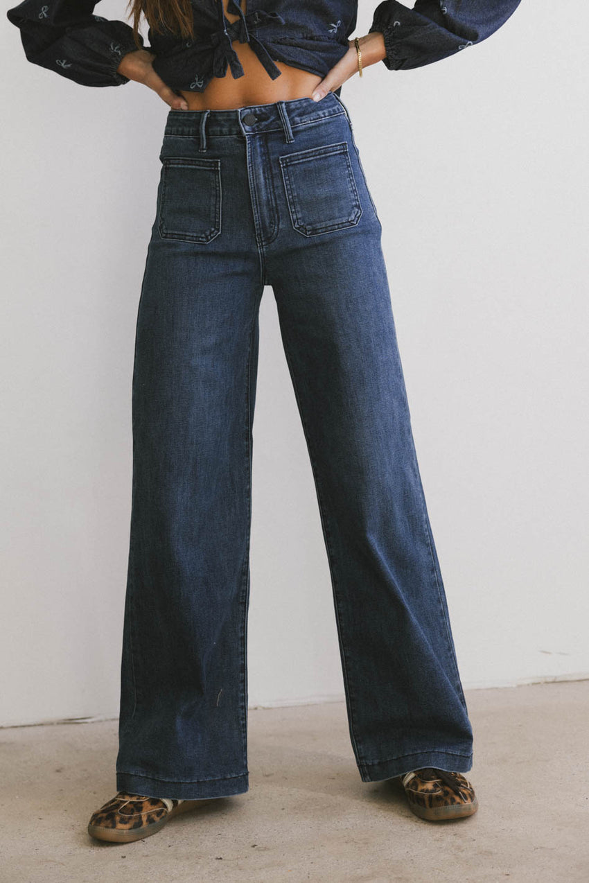 Natasha Wide Leg Jeans - FINAL SALE