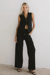 Eslyn Baggy Pants in Black - FINAL SALE