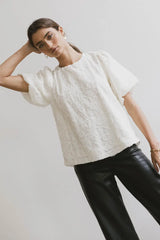 Saint Blouse In Cream - Final Sale