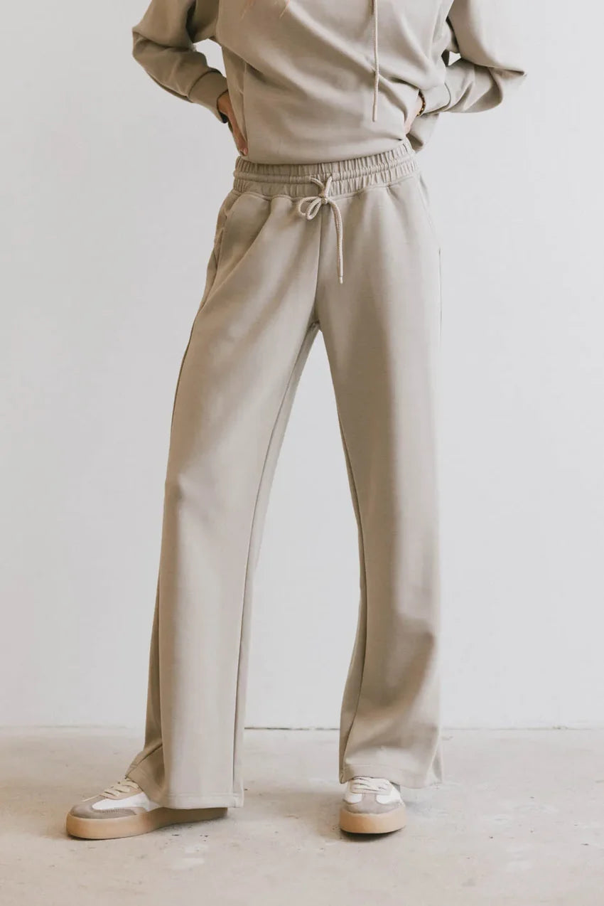 Flow State Pants in Taupe - FINAL SALE