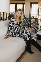 Soren Midi Dress In Black - Final Sale