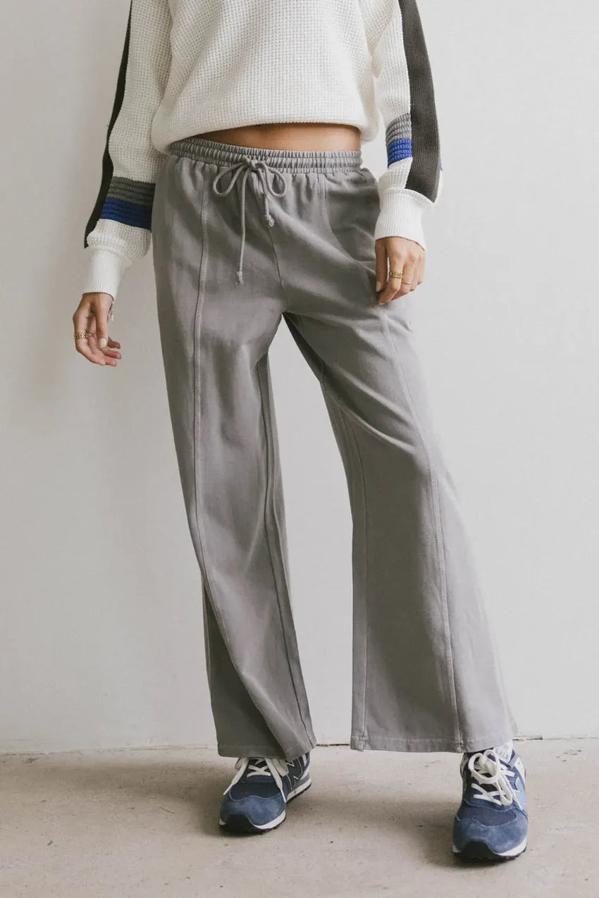 Sutton Sweatpants In Grey - Final Sale