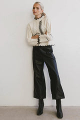 Cloe Cable Knit Sweater - Final Sale