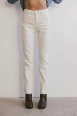 Frank And Oak: Cyndi Straight Leg Jeans - Final Sale
