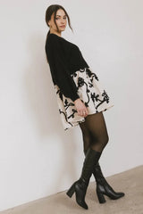 Petra Floral Sweater Dress - Final Sale