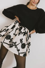 Petra Floral Sweater Dress - Final Sale