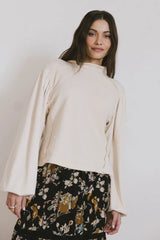 Carsyn Sweater In Cream - Final Sale