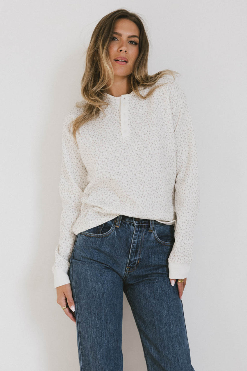 Talithia Floral Knit Top - FINAL SALE