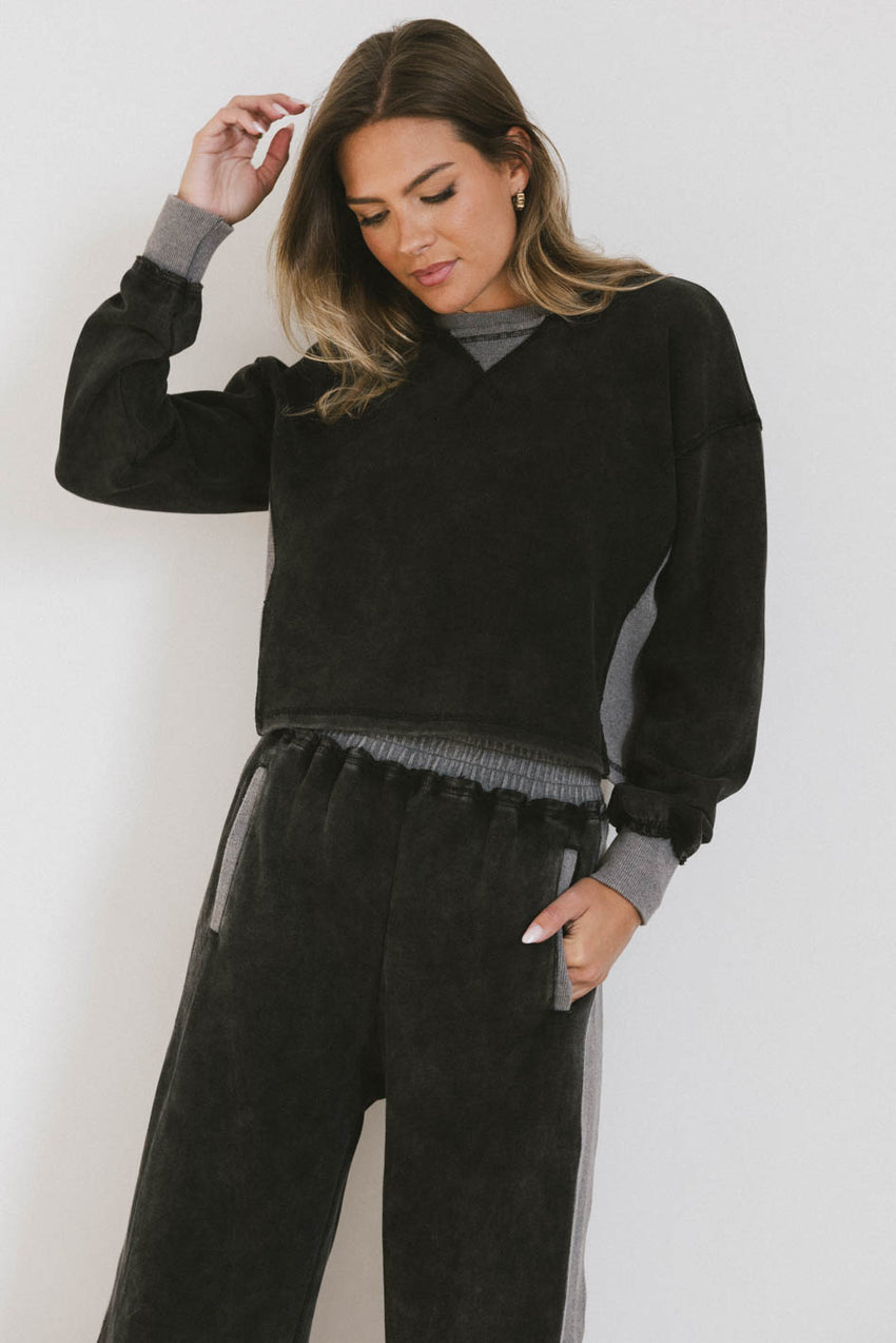 Odie Knit Sweater in Black - FINAL SALE