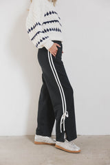 Astrid Track Pants In Navy - Final Sale