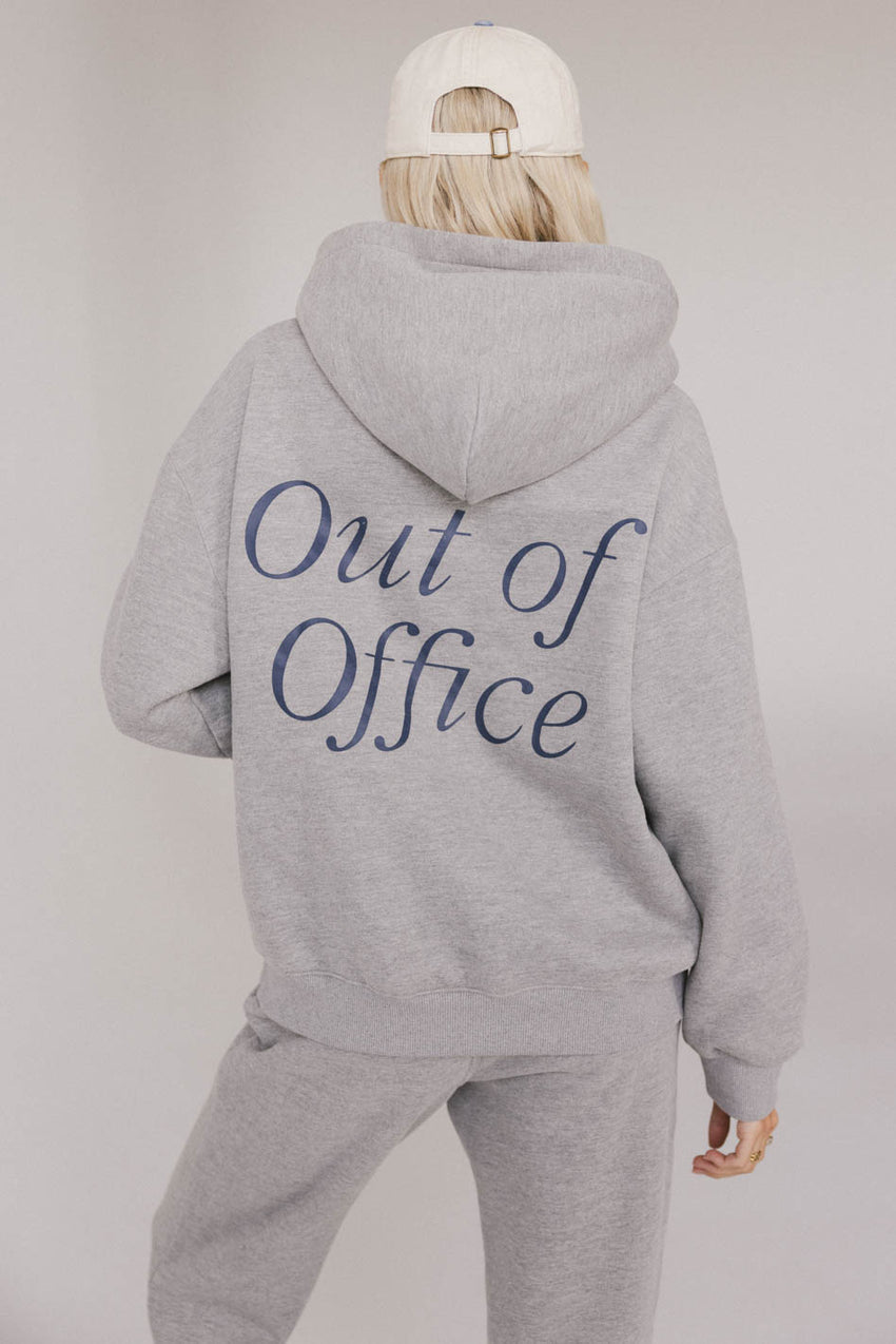 Out of Office Sweatshirt in Heather Grey - FINAL SALE