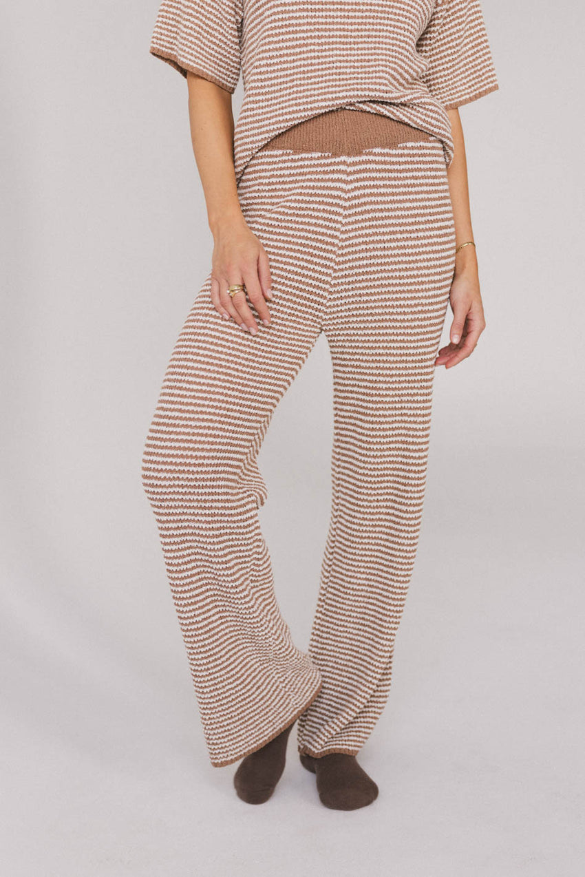 Matilda Striped Knit Pants - Final Sale