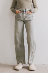 Frenchie Barrel Jean - FINAL SALE