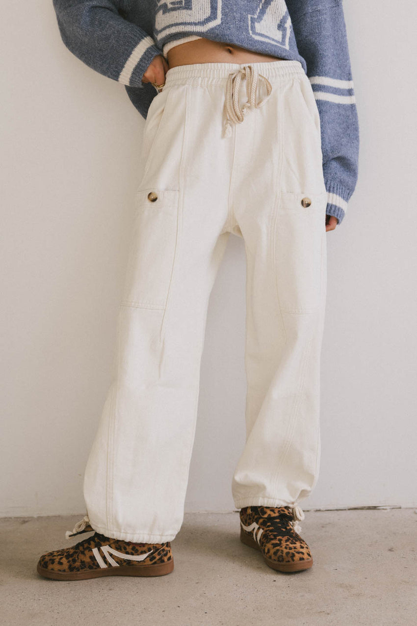 Robyn Pants in Ivory - FINAL SALE