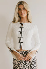 Junie Bow Sweater - Final Sale