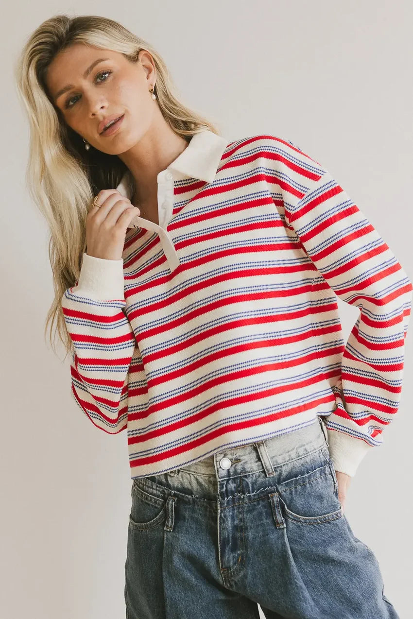 Morales Striped Rugby Shirt - Final Sale