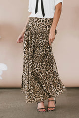 Sidra Paneled Leopard Skirt - FINAL SALE