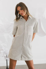 Renley Striped Romper - FINAL SALE