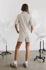 Renley Striped Romper - Final Sale