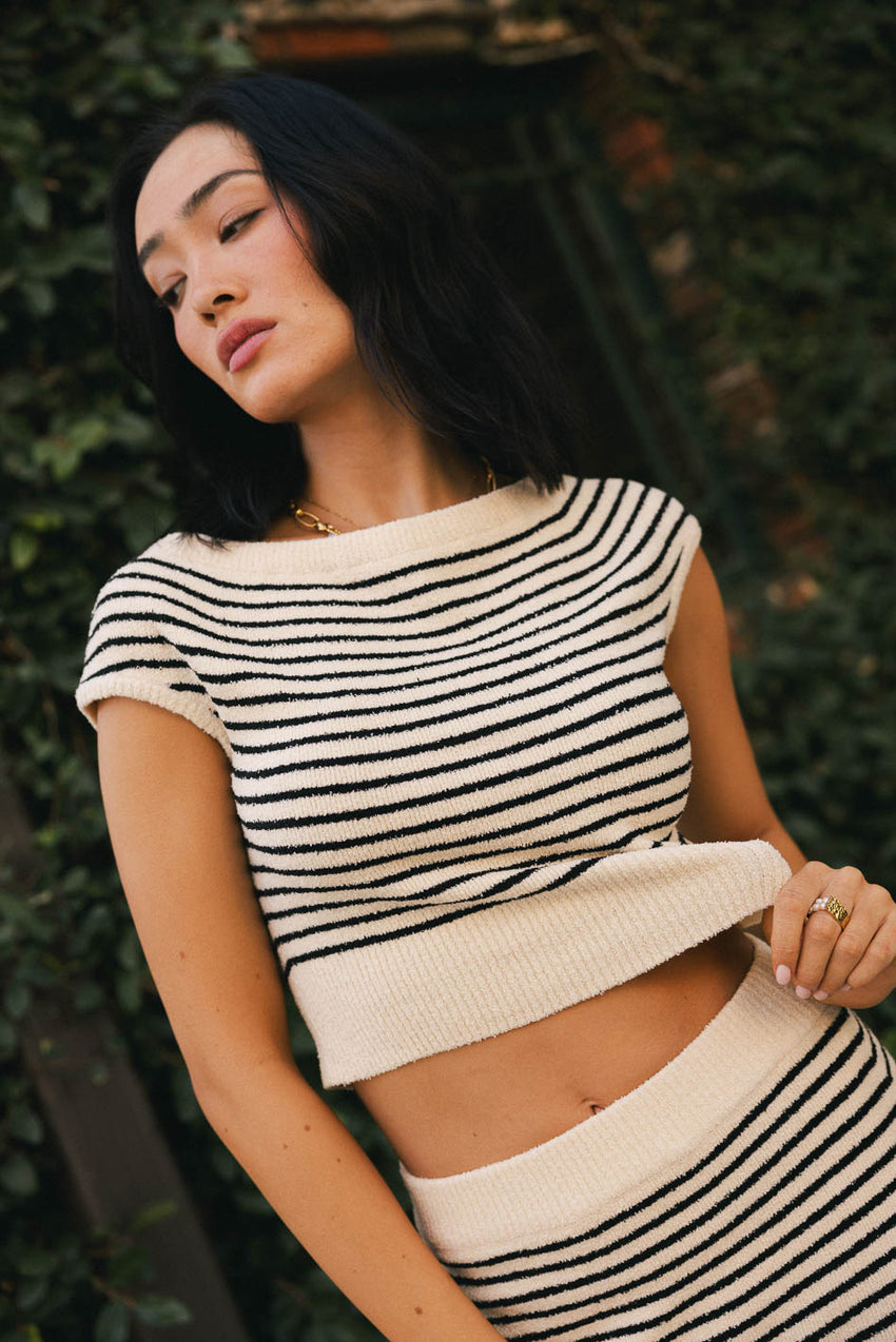 Smith Knit Striped Sweater - FINAL SALE