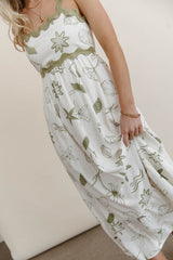 Lucy Sea Print Maxi Dress - Final Sale