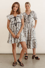 Kennie Floral Mini Dress - Final Sale
