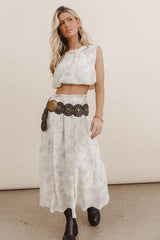 Trinity Floral Balloon Top - Final Sale