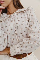 Destiny Ruffled Top - Final Sale