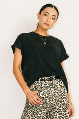 Khloe Knit Top In Black - Final Sale