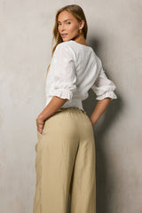 Mary Embroidered Blouse - Final Sale