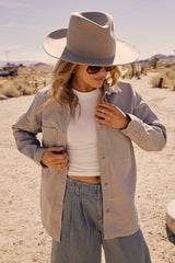 Joey Basic Top In White - Final Sale