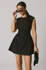 Jemma Mini Dress In Black - Final Sale
