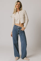 Enzo Wide Leg Jeans - Final Sale