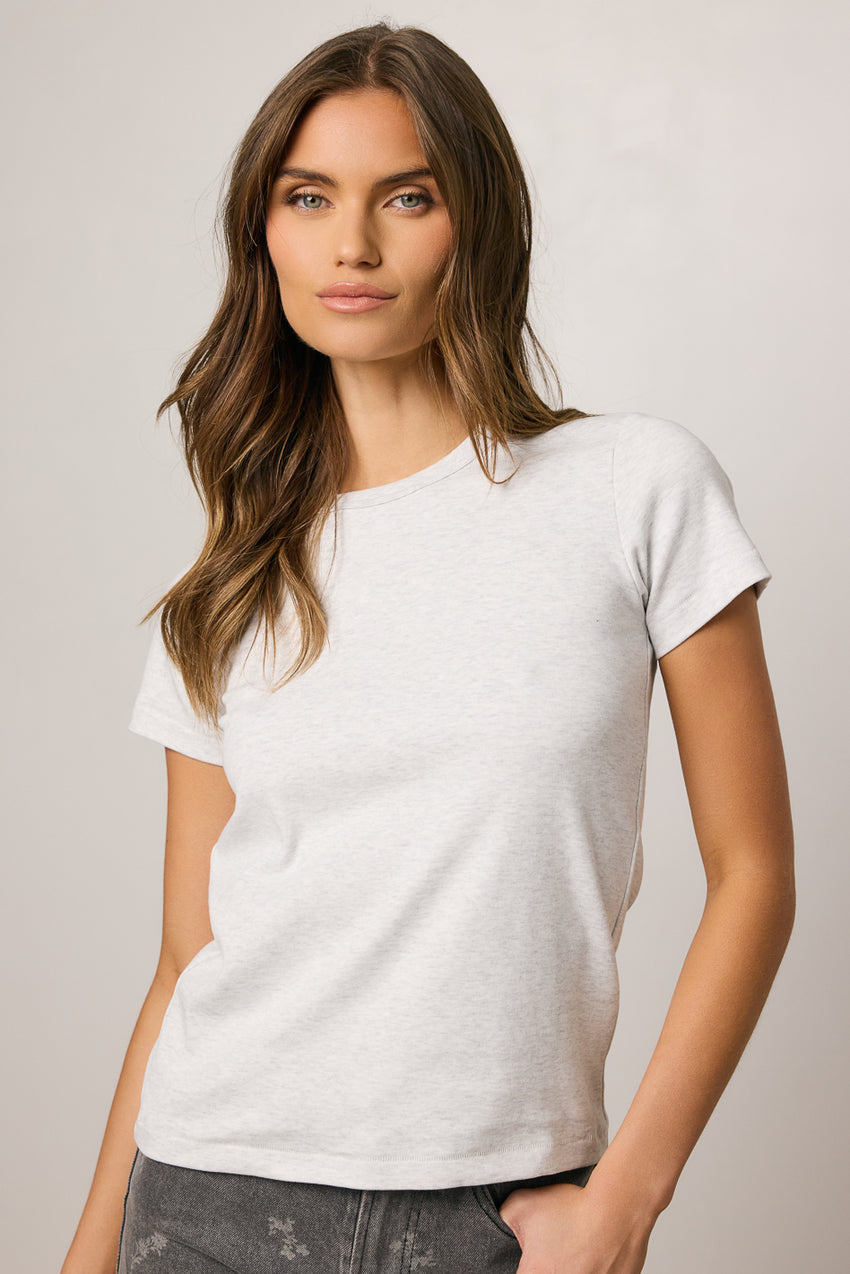 Mckenna T-Shirt In Heather Grey