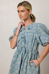 Pony Denim Mini Dress - Final Sale