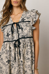 Kennie Floral Mini Dress - Final Sale